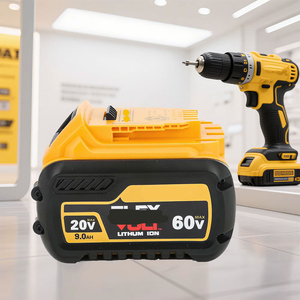 Batería de Litio de Alta Capacidad de 9.0 Ah y 60 V <span class=keywords><strong>FlexVolt</strong></span> Compatible con Herramientas Eléctricas Dewalt Dcb200dcb201dcb203dcb205dcb206dcb204. - Product Image 1