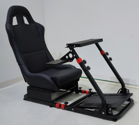Prix de simulateur de haute qualité populaire Réalité virtuelle Portable Voiture de course Conduite Simulateur de jeu Cockpit
