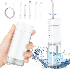 Irrigador Bucal Eléctrico Portátil ODM de 180 ml, Recargable e Inalámbrico para Limpieza Dental, para Uso Doméstico y en Hoteles - Product Image 1