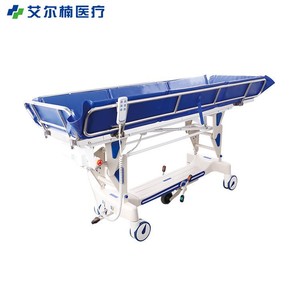 Cama de Baño Eléctrica Elevadora con Capacidad de 200 kg, Carro de Ducha Multifuncional para el Cuidado de Personas Mayores - Product Image 3