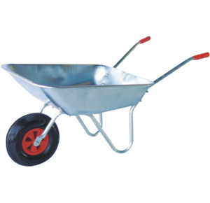 <span class=keywords><strong>Brouette</strong></span> de jardin robuste 60L, revêtement zinc, anti-rouille, chariot utilitaire haute capacité - Product Image 2