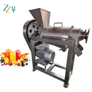 Automatic 1.5T/H Output Fruit Juice Making Machine / Vegetable Cold Press Juicer / Pineapple Spiral Juicer Machine