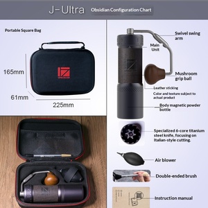 เครื่องบดกาแฟแบบ<span class=keywords><strong>มือ</strong></span><span class=keywords><strong>หมุน</strong></span>พกพา ระดับมืออาชีพ สำหรับ<span class=keywords><strong>กาแฟ</strong></span>อิตาเลียน 1Zpresso J-Ultra - Product Image 6