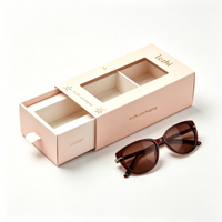 Étui à lunettes rigide personnalisé avec logo, vente en gros, prix usine, boîte d'emballage cadeau pour lunettes de soleil, étui à lunettes