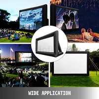 Écran de Cinéma Gonflable Publicitaire d'Extérieur pour Projections en Plein Air