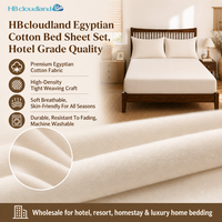 Tapis de lit en coton égyptien de luxe, tissage satiné lisse, 300 fils, certifié ISO9001, audité BSCI, Cloudland