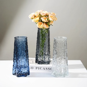Elegant <strong>Turquoise</strong> Glass <strong>Vase</strong> with Branches - Vintage Asian-Inspired Decorative <strong>Vase</strong> for Living Room, Tea Room, Wedding - Product Image 3