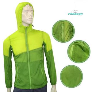 Chaqueta cortavientos en blanco de poliéster interior de nailon 100% personalizada - Product Image 2