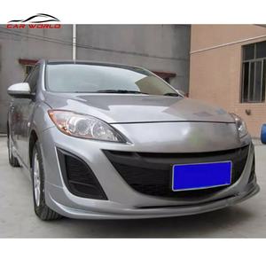 Accessoires de voiture Kit complet de carrosserie pour Mazda 3 2012-2015 Conversion Style M3 Lèvre avant Diffuseur arrière Lèvre latérale Jupes ABS Matériel - Product Image 6