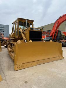Bulldozers forestiers d'occasion D7G pour l'exploitation du bois, bulldozers Caterpillar D7G d'occasion avec treuil à vendre - Product Image 6
