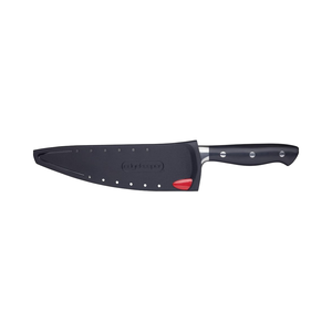 <span class=keywords><strong>MasterClass</strong></span> Cuchillo de Chef con Mango G10 Afilador de Cuchillos Funda EdgeKeeper Hoja de Acero Inoxidable 20 cm (8 ") Grado Industrial Negro - Product Image 1