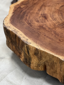 Tavolino da caffè Vintage in legno massello, - Product Image 6