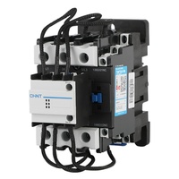 Contacteur à condensateurs de commutation Chint 3211 4311 63/21 95/21 CJ19-63 AC 220V 380V Triphasé 50/60Hz Tension nominale du circuit principal 110V