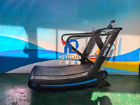 Caminadora Curva Comercial YG FITNESS YG-T011, Caminadora Curva Manual, Máquina para Correr, Equipo de Fitness para Gimnasio