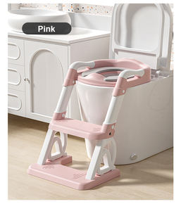 Riduttore WC per Bambini da 1-7 Anni Sgabello <span class=keywords><strong>Vasino</strong></span> Ausilio per Toilette Addestramento al <span class=keywords><strong>Vasino</strong></span> Scala Pieghevole per Uso Domestico - Product Image 4