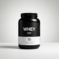 Poudre de protéines puissante pour l'amélioration musculaire, formule personnalisée OEM, complément nutritionnel pour booster l'énergie quotidienne pendant l'entraînement