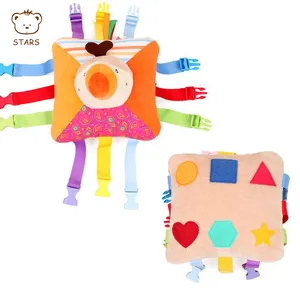 Baby Doek Aangepaste Knuffel Handpoppen Educatief Vinger Marionet