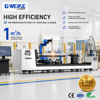 Machine de revêtement laser à haute vitesse GWEIKE pour la réparation additive et l'amélioration des performances