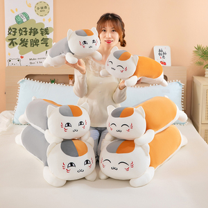 Vente directe d'usine, <span class=keywords><strong>coussin</strong></span> en peluche long et dodu de grande taille, en forme de <span class=keywords><strong>chat</strong></span>, style anime, jouet en peluche doux <span class=keywords><strong>pour</strong></span> soulager l'anxiété et le stress, <span class=keywords><strong>coussin</strong></span> de sommeil - Product Image 2