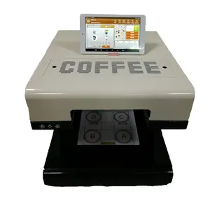 3D café impresora/café de la máquina de la impresora/Selfie café con leche arte fabricante de la impresora