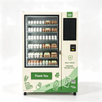 Distributeur automatique réfrigéré intelligent d'œufs pour les marchés de produits frais (œufs de canard) et les supermarchés (œufs de caille)