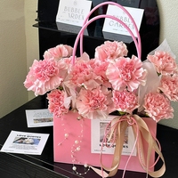 Offre Spéciale et haute qualité meilleure résistance à l'abrasion boîtes à fleurs de luxe avec boîte à bouquet floral longue durée de vie avec poignées