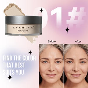 Bedak label pribadi, bubuk Foundation berlian bintang berkilau bubuk Mineral Makeup tahan lama - Product Image 2