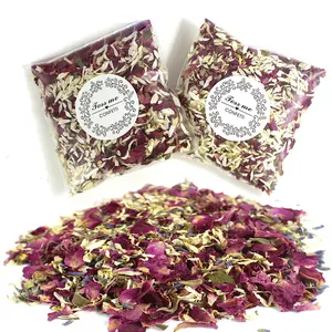 2022 New Arrival 100% Natural Dried Rose Environmental Confetti Flower Petals for Wedding and Party