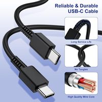 Kit de chargeur mural rapide 45W PD PPS avec prise EU/UK et câble Type-C vers C pour téléphone Samsung, ordinateur portable, CE RoHS OEM, vente en gros