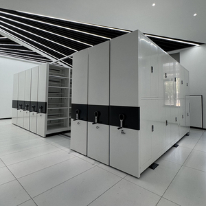 Manual Mobile Compactor <strong>Filing</strong> Cabinet Steel Structure for Library and Record Room - Product Image 1