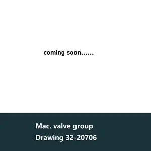 Grupo da válvula macgregor desenho 32-20706