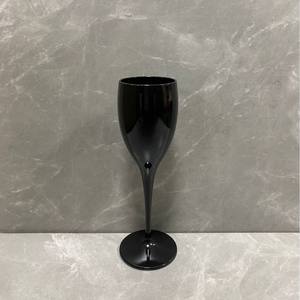 Copa de vino Rosa Blanca irrompible personalizada de alta calidad, flauta de champán acrílica, copas de vino de plástico con impresión personalizada - Product Image 6