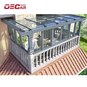 Techo de hormiga Sunroom 2 en 1 Uso interior al aire libre Espacio multifunción Conservatorio Solarium Patio Jardín Patio 3 estaciones Sun Room Sunroom - Product Image 3