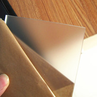 Vente en gros d'usine : Plaques acryliques transparentes et givrées noires de 1 mm, 2 mm, 3 mm, 6 mm, 1220x2440 mm pour l'intérieur