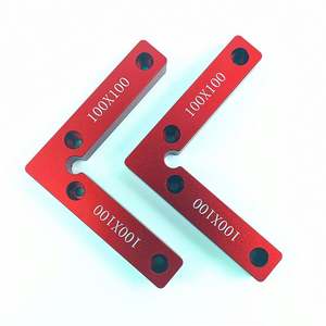 TEBAK W-22木匠工具木工工具直尺90度铝合金定位方形直角直尺 - Product Image 3