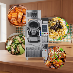 Robot de Cocina Inteligente de Acero Inoxidable con Tecnología de Inyección de Vapor y Autolimpieza para Servicio Auténtico de Dim Sum y Té Matutino - Product Image 1