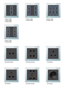 الاتحاد الأوروبي/المملكة المتحدة 1bam1way زر ضغط الضوء المشترك الجدار التبديل مؤشر التبديل الميكانيكية الجدار - Product Image 6