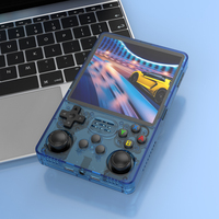 Console de jeu sans fil pour deux joueurs R36 Plus, écran couleur de 4,0 pouces, fonction sans fil, batterie polymère détachable de 64 Go, 128 Go
