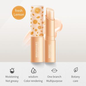 IMMAGINI di marca del commercio all'ingrosso di colore chang rossetto naturale di limone idratante svanisce linee del labbro cura delle labbra balsamo per le labbra - Product Image 3