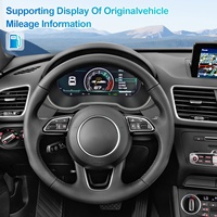 NaviHua - Mise à niveau du tableau de bord numérique LCD 10,25 pouces pour Audi Q3 2012-2018 - Compteur de vitesse automatique - Cockpit virtuel - Système Linux