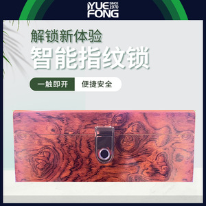 กล่องใส่เครื่องประดับอัจฉริยะ Yuefeng Maishi ขนาด 1-3 ลิตร ผลิตจากโลหะผสมสังกะสี ดีไซน์ทันสมัยเรียบง่าย พร้อมระบบล็อคด้วยลายนิ้วมือ สำหรับเก็บเครื่องประดับ - Product Image 5