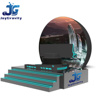 Projection immersive à 360 degrés sur mesure, cinéma volant 7D, écran LED, sans lunettes, écran 3D personnalisable