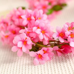 Fleur <span class=keywords><strong>de</strong></span> cerisier suspendu vigne couronne <span class=keywords><strong>de</strong></span> fleurs artificielles Oriental <span class=keywords><strong>maison</strong></span> jardin décoration <span class=keywords><strong>de</strong></span> fête <span class=keywords><strong>de</strong></span> mariage - Product Image 3