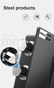 Coffre-fort électronique de sécurité domestique avec serrure à combinaison, boîte de dépôt pour le stockage sécurisé au bureau ou à l'hôtel - Product Image 6