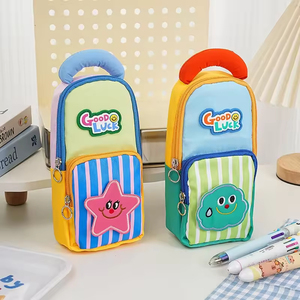 Cute Zipper <b>Large</b> Capacity Small School Pencil Case Creative High-Value Girls' Stationery Handheld - Product Image 4