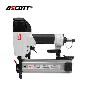 Pistola Neumática Anti-Atascos Industrial y para Bricolaje F5040, Herramienta de Fijación de Muebles de Doble Función, Clavadora y <span class=keywords><strong>Grapadora</strong></span> 2 en 1 de Aluminio - Product Image 1
