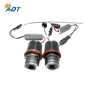 Autodragons - Luces LED de Ojos de Ángel para Automóvil, Súper Brillantes, Chip Xenon E60 E83 CR, Color Blanco, para E90 E92 E87 E36 E64 E39 X3 X5 - Product Image 2