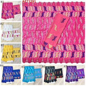 <span class=keywords><strong>Bazin</strong></span> riche africain brodé en maille, dentelle, dernière collection, AF71291 - Product Image 6