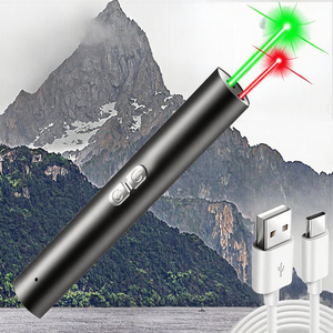 2-in-1 công suất cao màu xanh lá cây và ánh sáng màu đỏ con trỏ <span class=keywords><strong>laser</strong></span> mục đích kép ngoài trời Đi Bộ Đường Dài công cụ cứu hộ và thú vị Pet đồ chơi cho mèo trêu chọc - Product Image 3