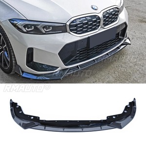 Pour BMW Série 3 G20 FD 2023 : Lame de pare-chocs avant aspect carbone pour G20, accessoires de protection de pare-chocs - Product Image 4